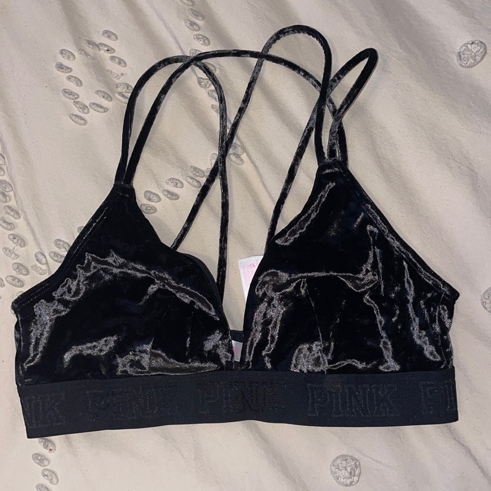 PINK Victoria’s Secret Velvet Bralette